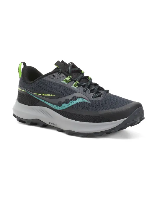 

Мужские кроссовки для бега широкой ширины Peregrine Trail 13 Saucony, цвет Wood
