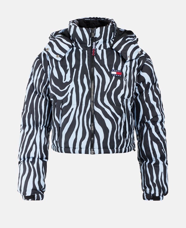 

Куртка с капюшоном Tommy Jeans, черный