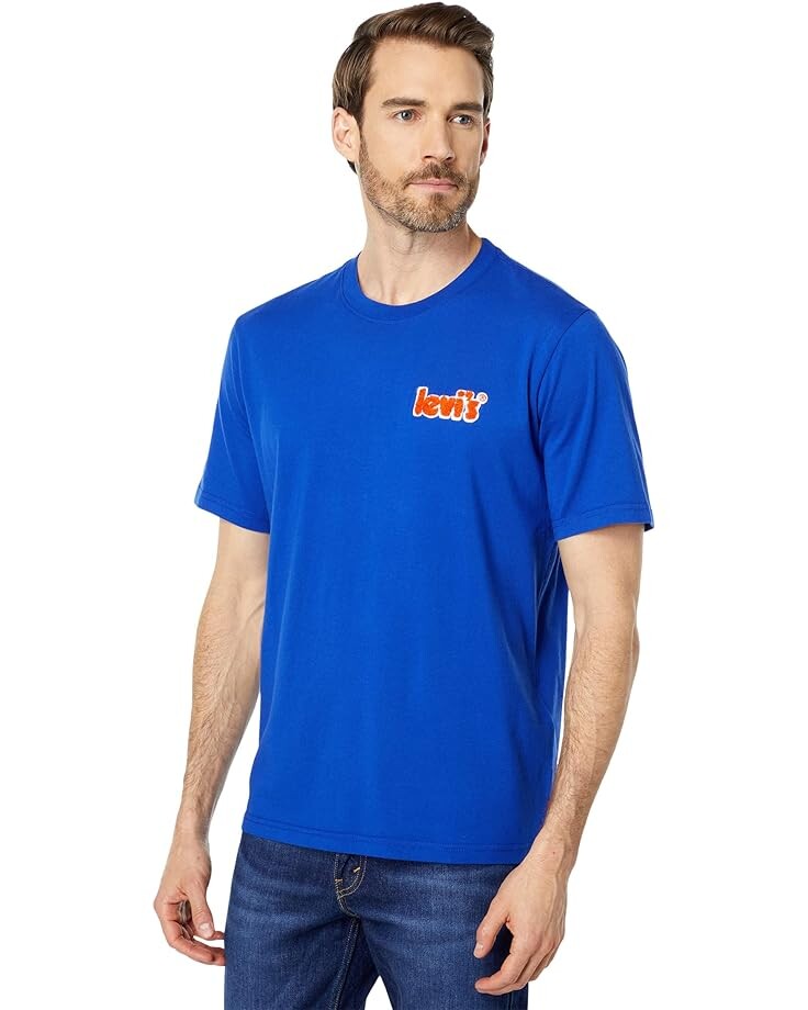 

Футболка Levi's Premium Snoopy Relaxed Fit, синий