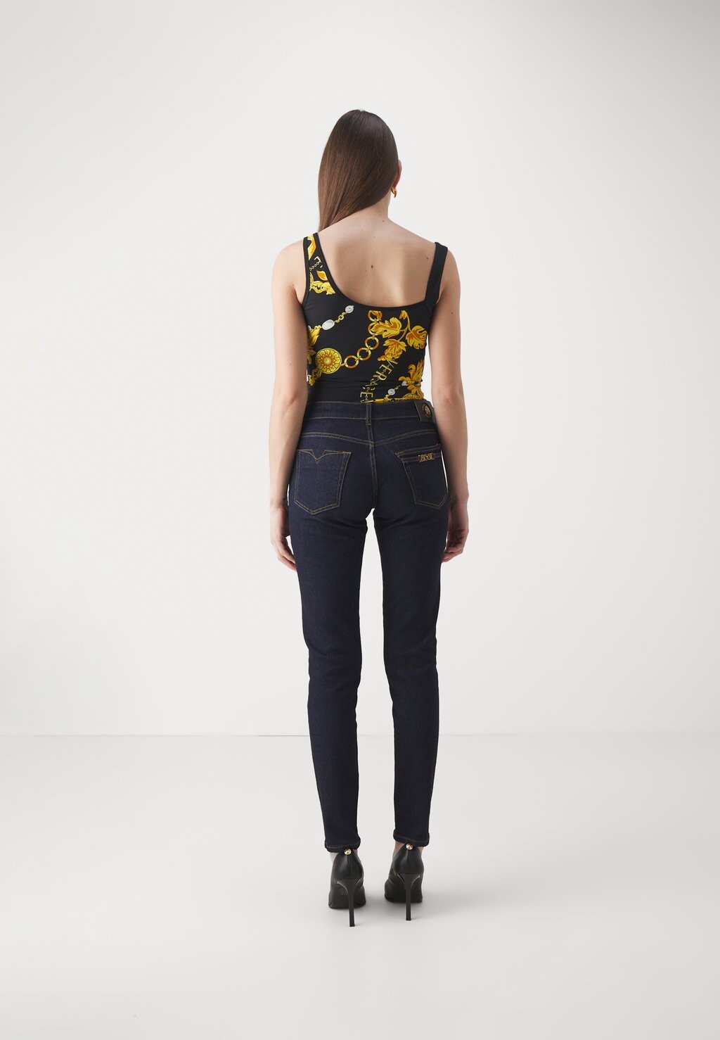 

Джинсы скинни Versace Jeans Couture, синий