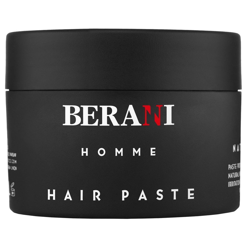 

Berani, Homme Hair Paste, Матирующая паста для укладки волос для мужчин, 100мл