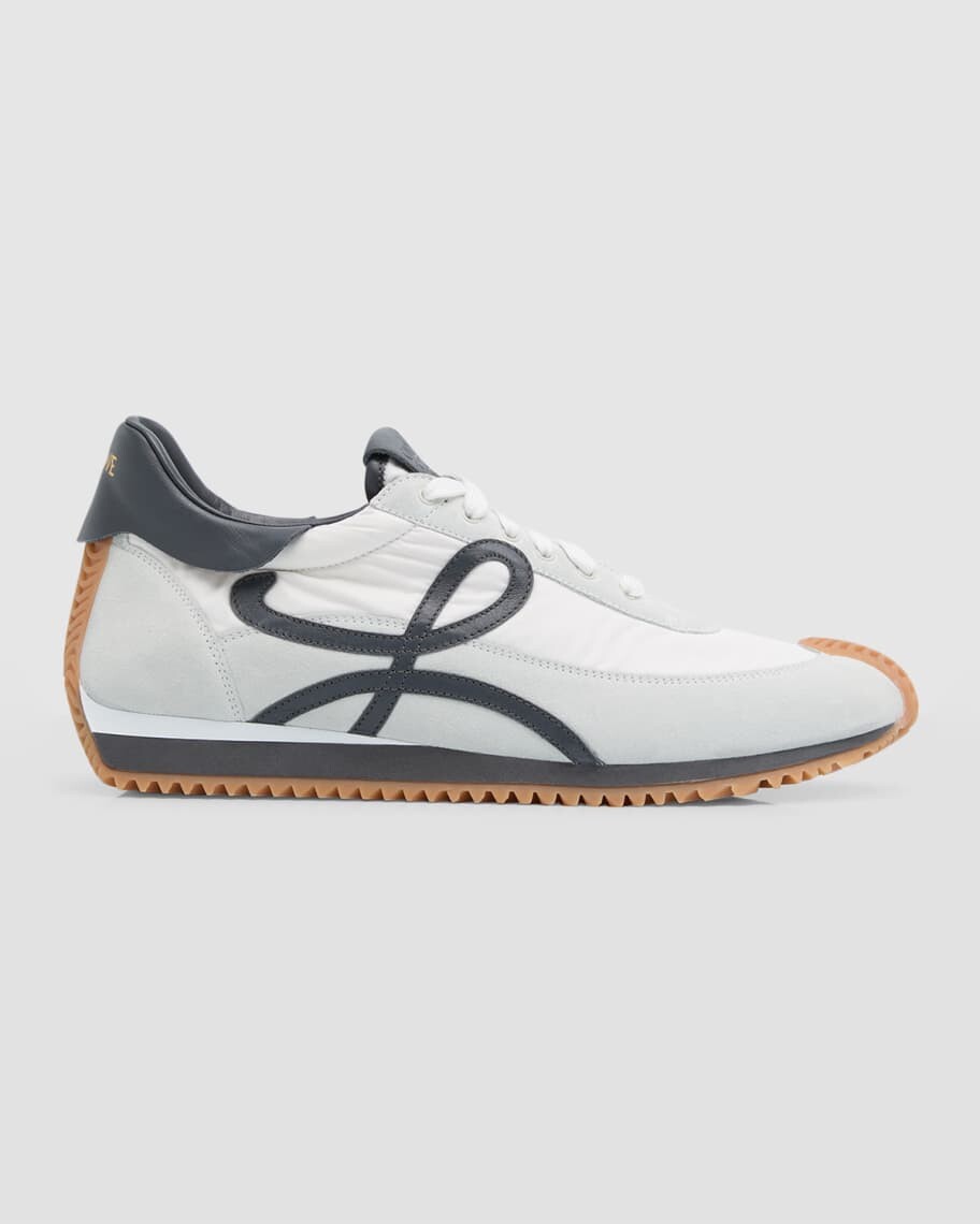 

Мужские кроссовки Flow Runner из нейлона и замши Loewe