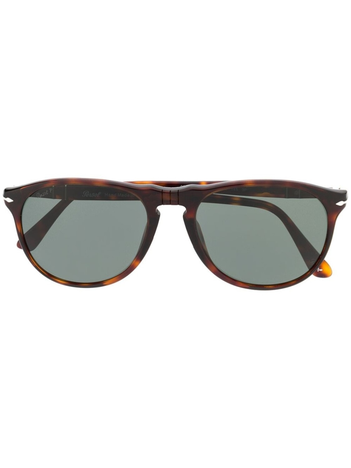 

Солнцезащитные очки в оправе черепаховой расцветки Persol, коричневый