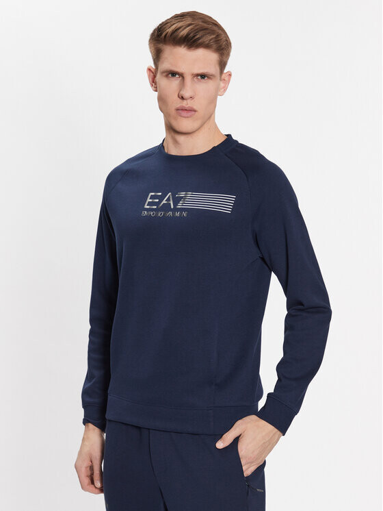 

Толстовка обычного кроя Ea7 Emporio Armani, синий