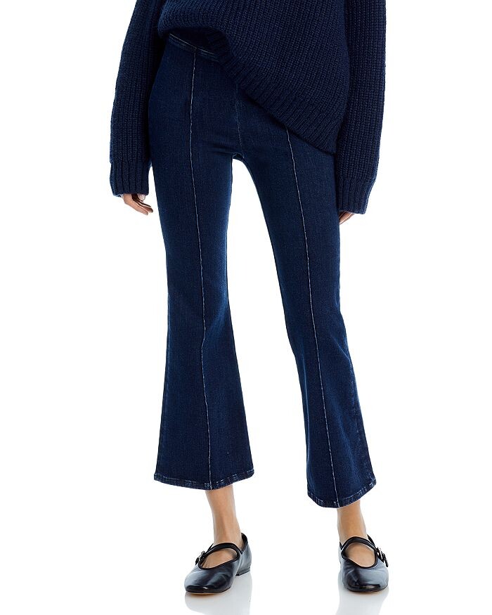 

Укороченные джинсы FRAME Jetset в цвете Keller, синий