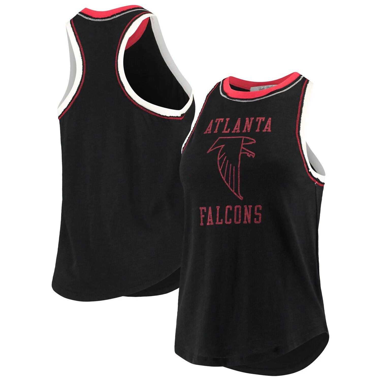 

Женская майка Junk Food Black Atlanta Falcons Throwback Touchdown