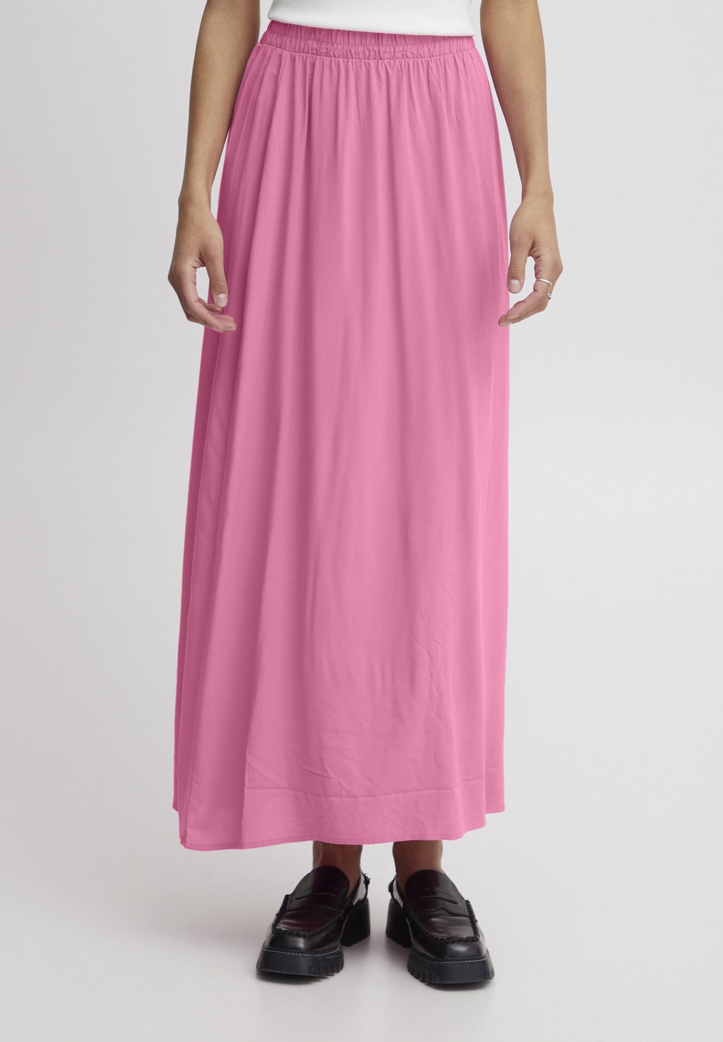 Длинная юбка ICHI, розовый