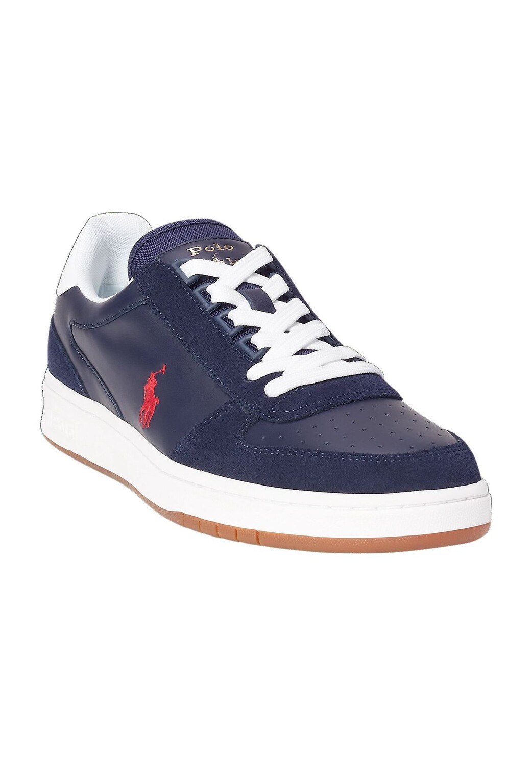 

Кроссовки кожаные мужские POLO RALPH LAUREN, цвет Newport Navy