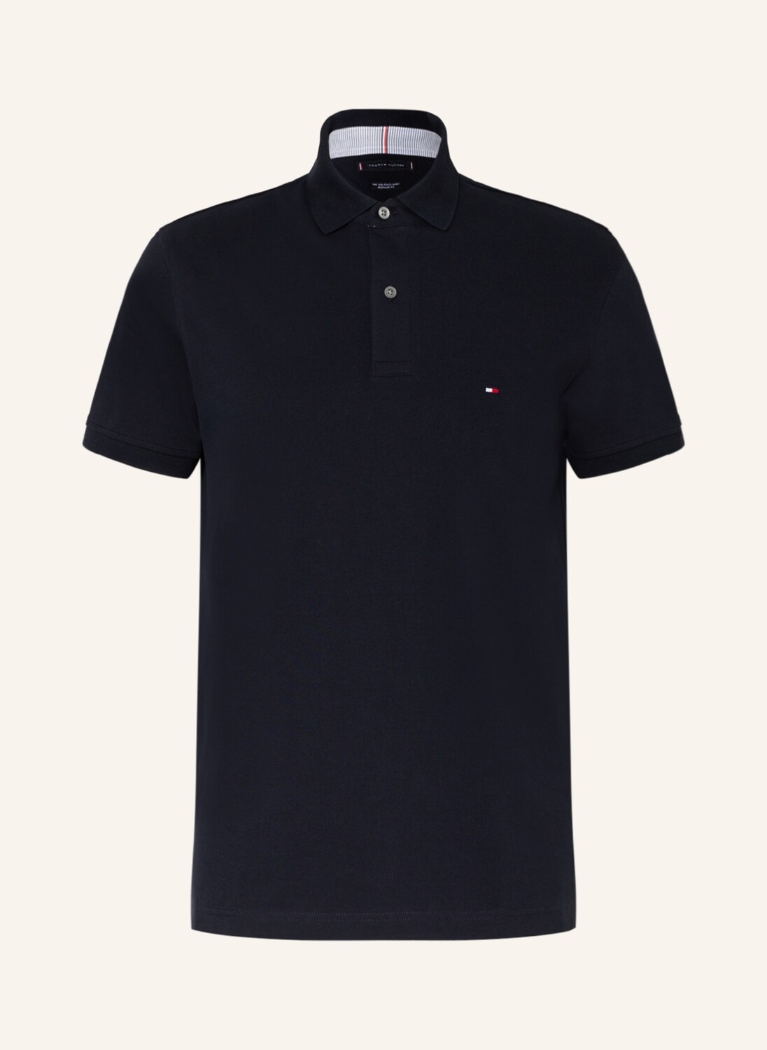 

Рубашка поло TOMMY HILFIGER Piqué Regular Fit, темно-синий