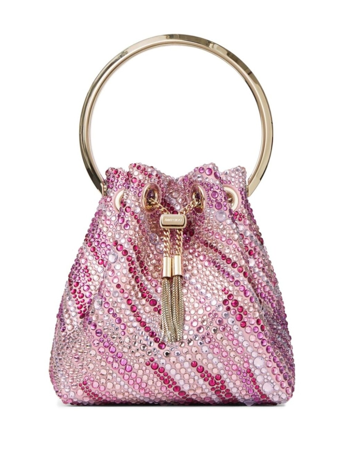 

Jimmy Choo сумка-ведро Bon Bon, розовый