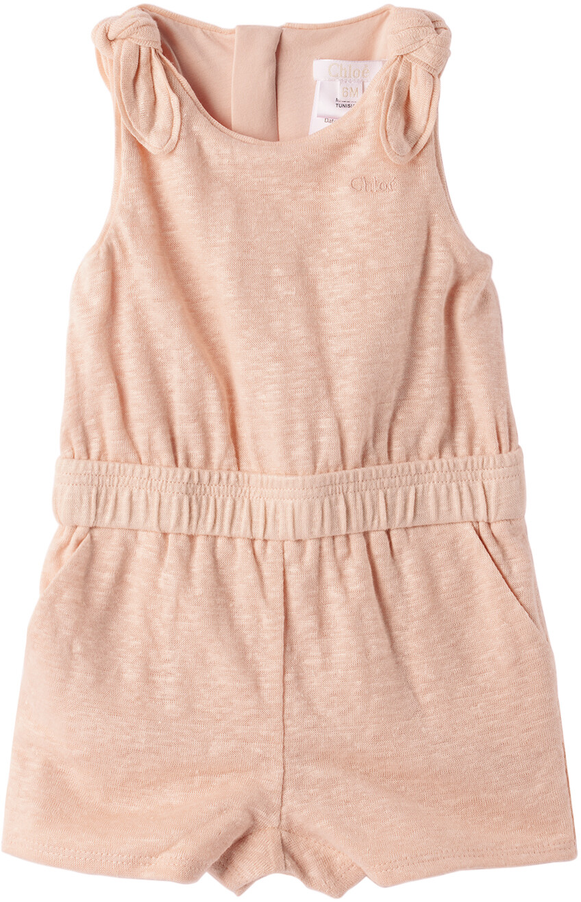 

Розовый комбинезон с вышивкой Baby Pink Розовый Chloe