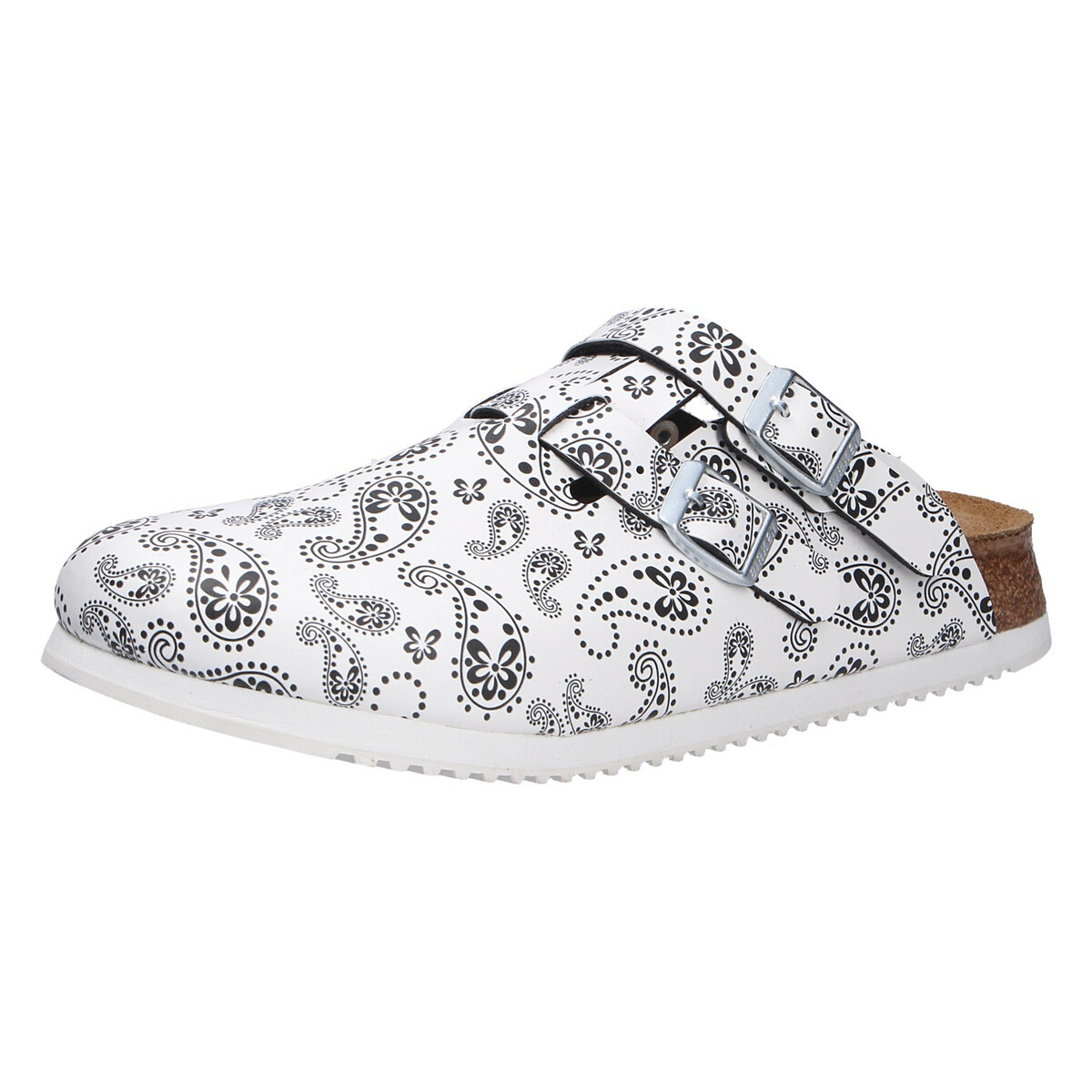 

Сабо Birkenstock Tieffußbett Pantolette, белый