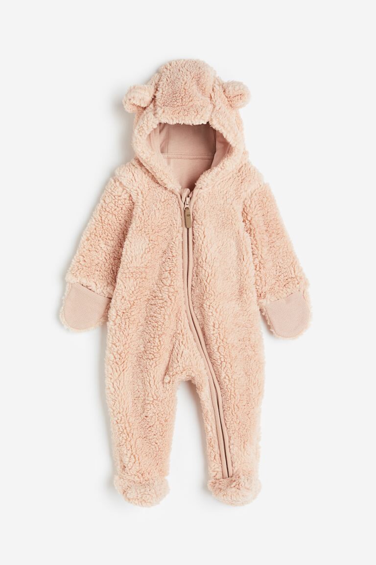 

Флисовый комбинезон Тедди с ушками H&M