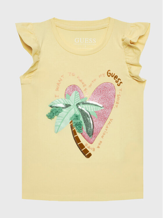 

Блуза стандартного кроя Guess, желтый