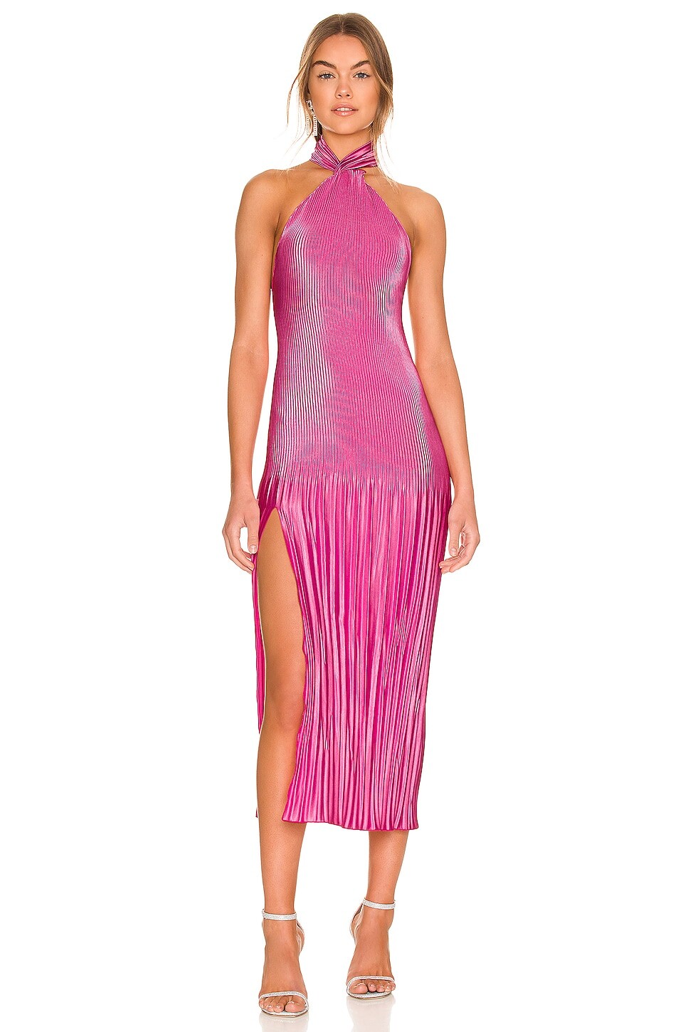 

Платье миди L'IDEE Soire Klum, цвет Hot Pink