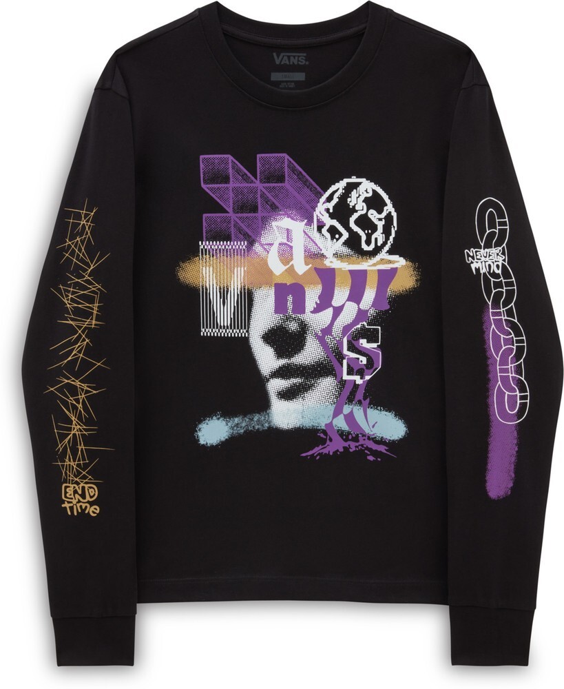 

Топ Vans Password Ls Bff, черный