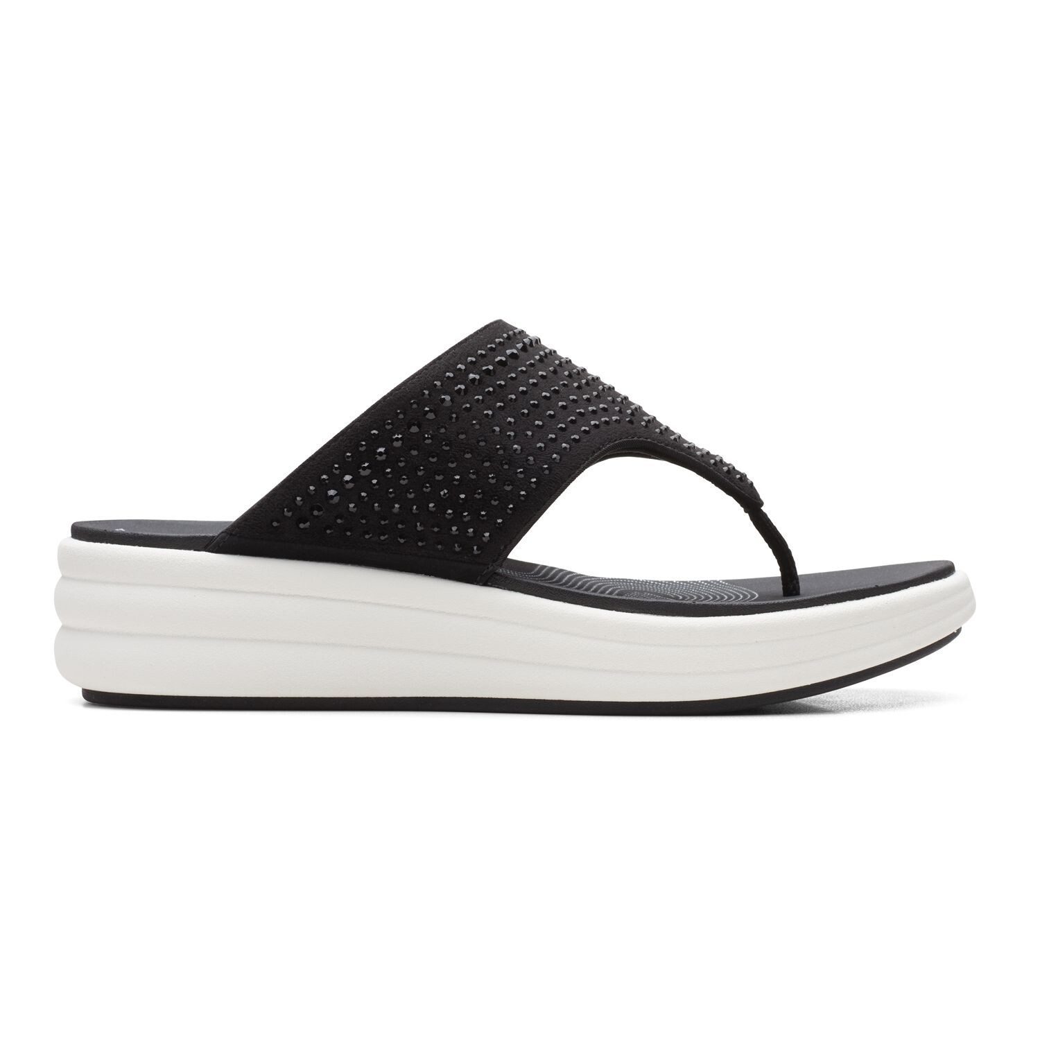 

Женские шлепанцы Clarks Cloudsteppers Drift Jaunt Clarks, черный