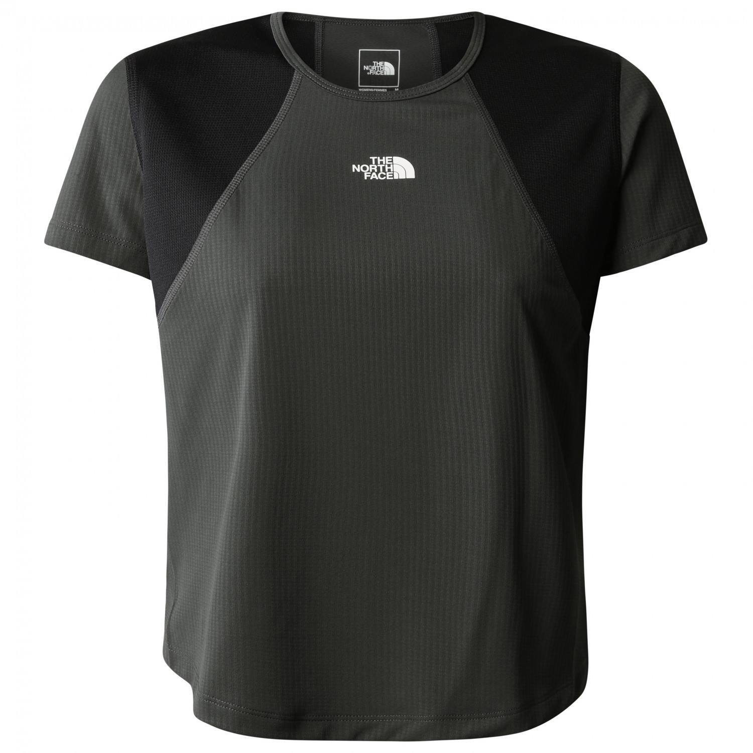 Функциональная рубашка The North Face Women's Lightbright S/S Tee, цвет Asphalt Grey/TNF Black