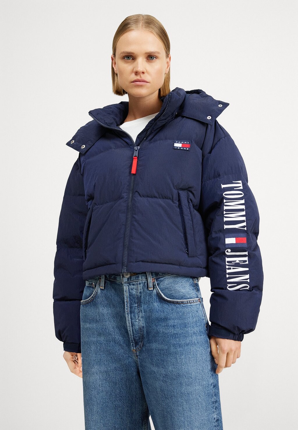 

Куртка Tommy Jeans АРХИВНЫЙ ФЛАГ АЛЯСКИ, тёмно-синий