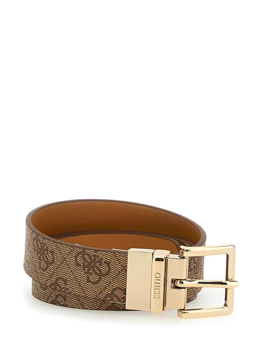 

Ремень GUESS Belt, бежевый