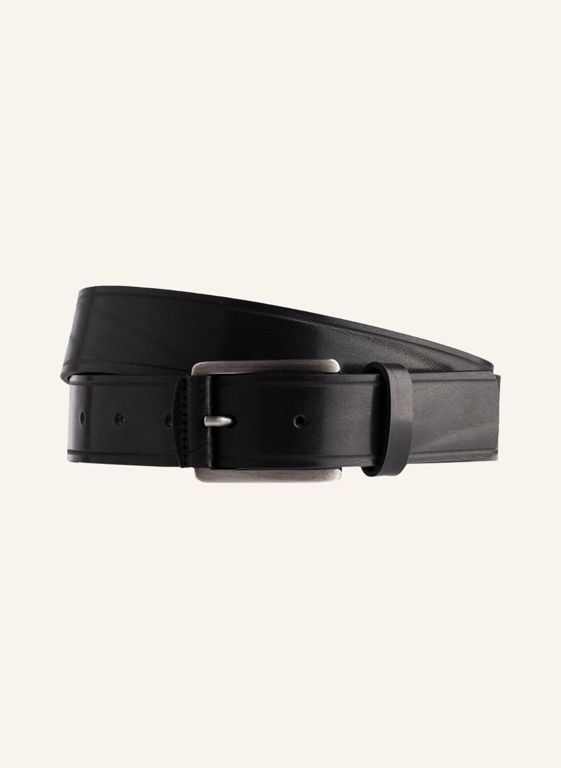 

Кожаный ремень TED BAKER LINDED, черный