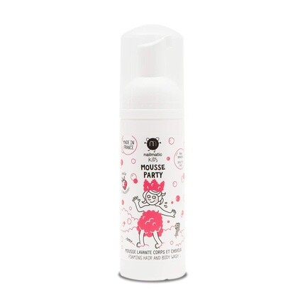 

Детский мусс для волос и тела с клубникой, Nailmatic