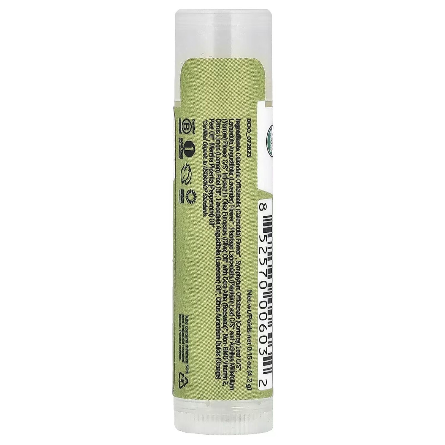 

Органический бальзам для губ, оригинальный, 0,15 унции (4,2 г) All Good Products