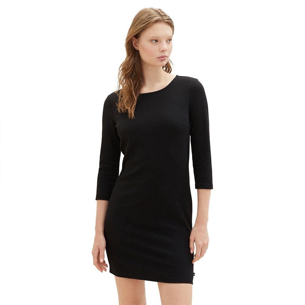 

Платье Tom Tailor 1039761 Structured Bodycon, черный