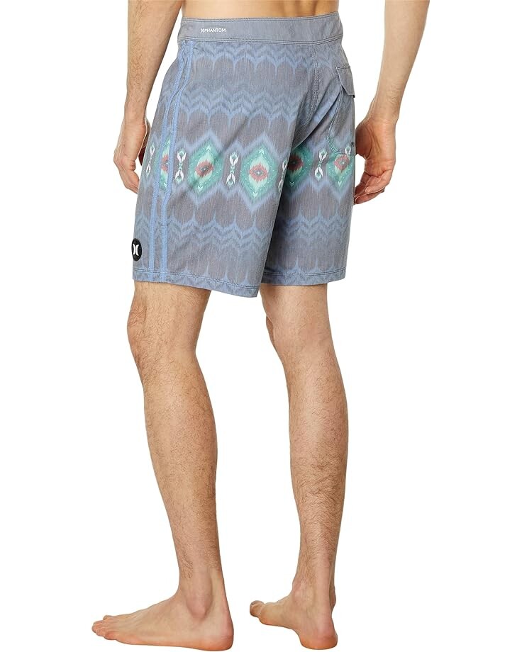 

Шорты для плавания Hurley Phantom Naturals Tailgate 18" Boardshorts, цвет Obsidian