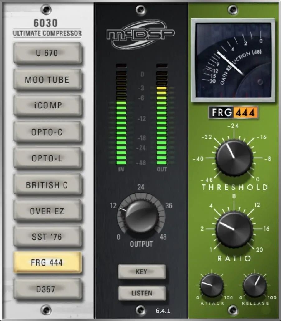 

Плагин McDSP 6030 Ultimate Compressor HD v7