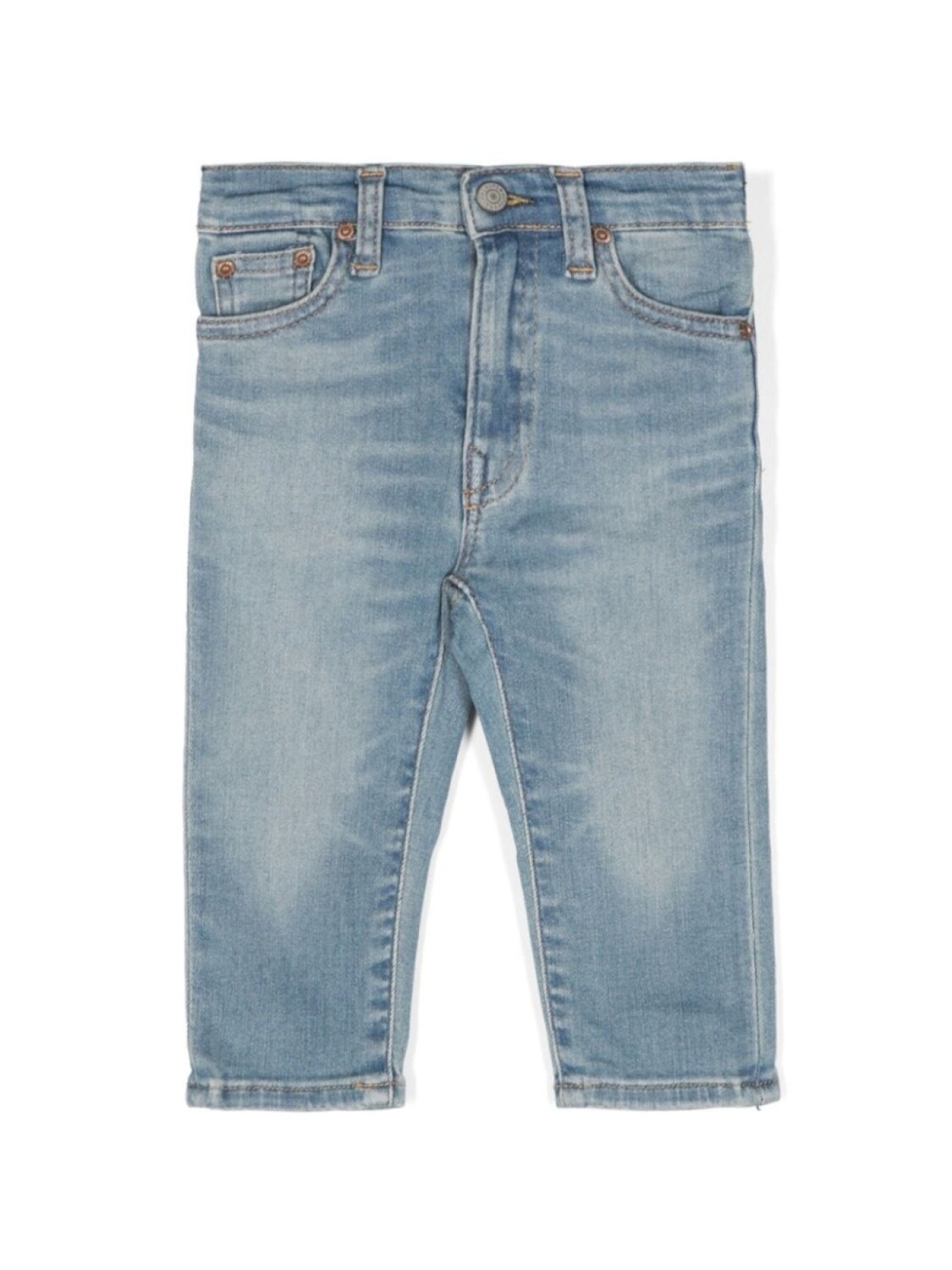 

Джинсы с нашивкой-логотипом Ralph Lauren Kids, синий