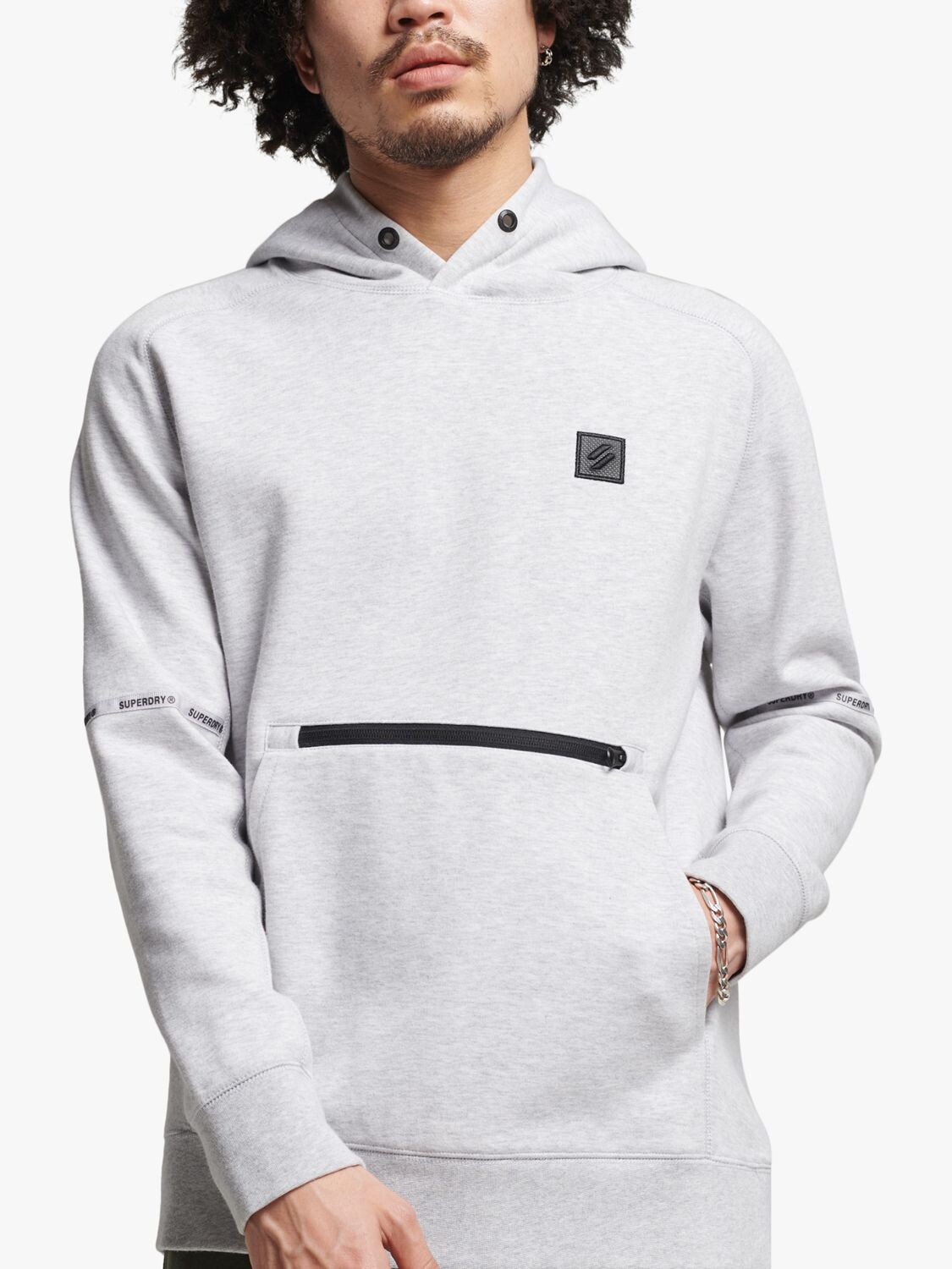 

Техническая толстовка Superdry, кадет грей марл