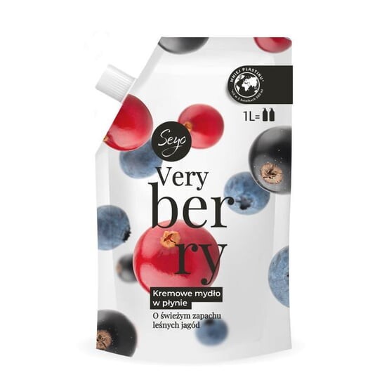 

Жидкое сливочное мыло Very Berry Refill 1000 мл Seyo