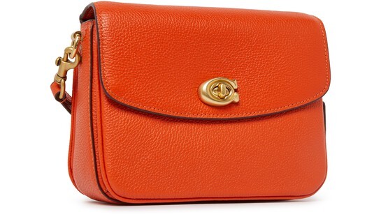 

Кроссбоди Cassie 19 из полированной шагреневой кожи Coach