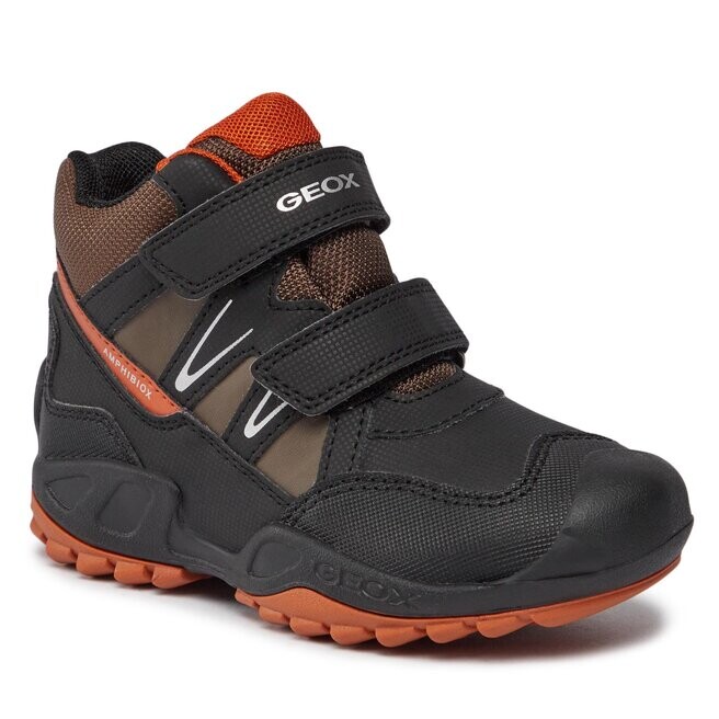 

Ботинки Geox JrNew Savage, черный