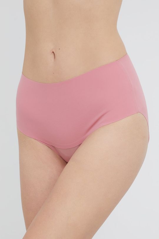 Моделирующие трусики Spanx, розовый классические женские трусики spanx белый