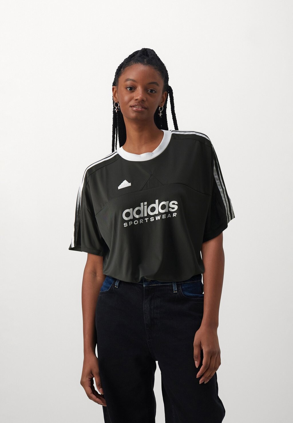 

Футболка с принтом TIRO TEE adidas Sportswear, цвет black
