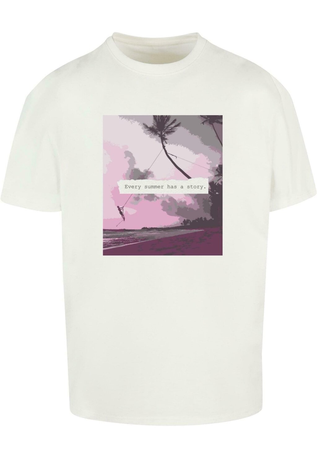 

Футболка с принтом EVERY SUMMER HAS A STORY HEAVY Merchcode, цвет ready for dye