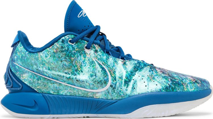 

Кроссовки LeBron 21 'Abalone', синий