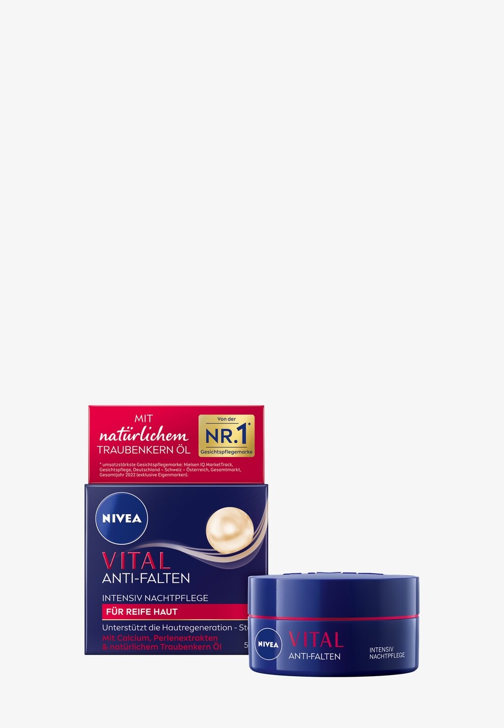 

Увлажнение Vital Anti-Falten Intensiv Nachtpflege Für Reife Haut NIVEA