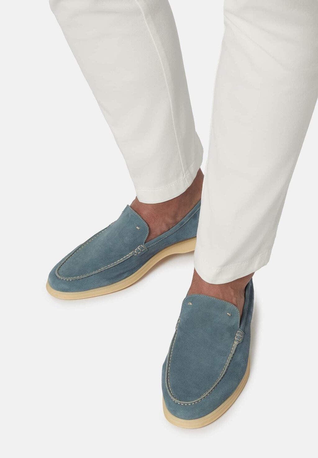 

Тапочки LOAFERS Boggi Milano, цвет light blue