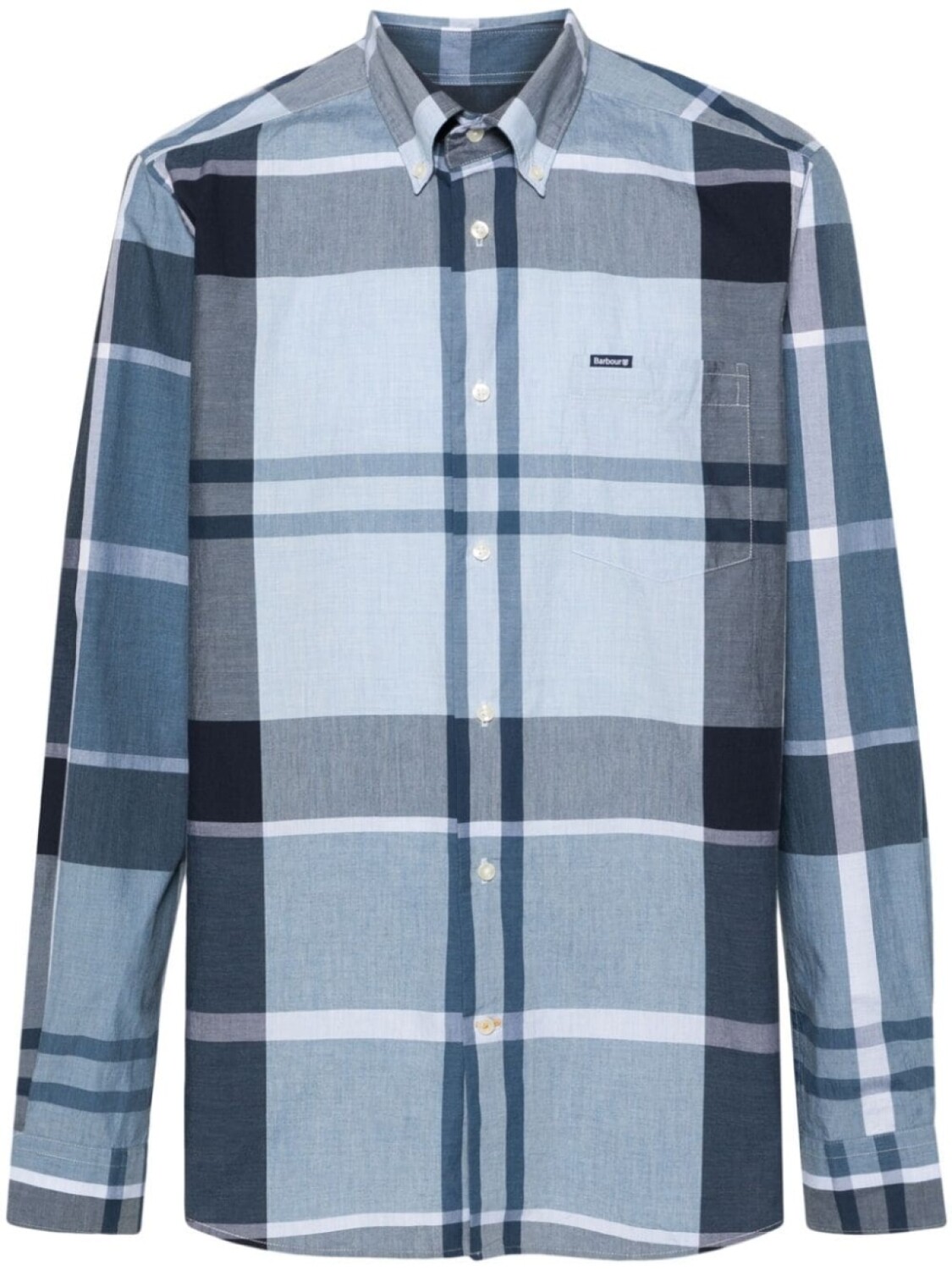 

Barbour рубашка в клетку, синий