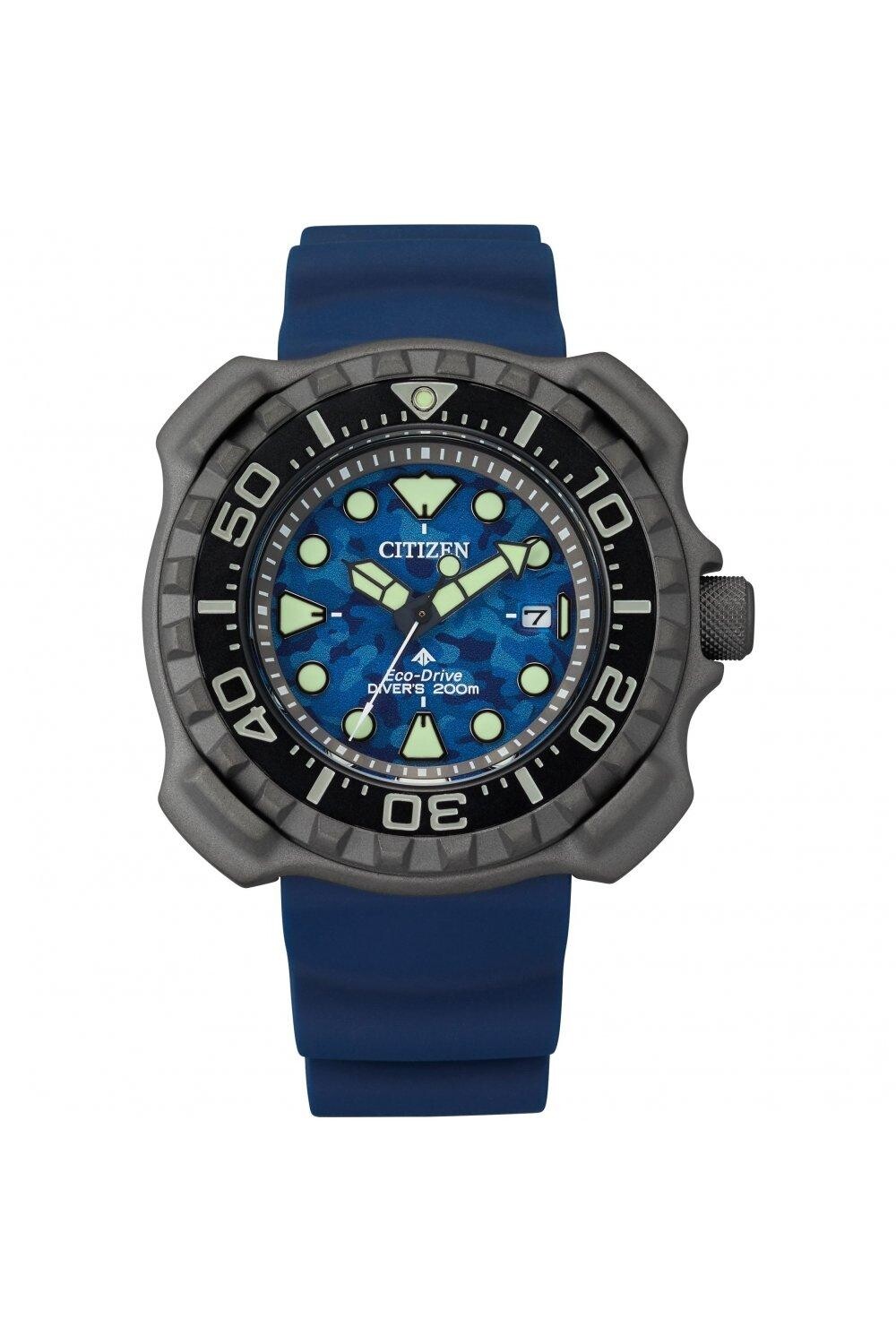 

Часы Promaster Titanium Classic Eco-Drive - Bn0227-09L Citizen, синий