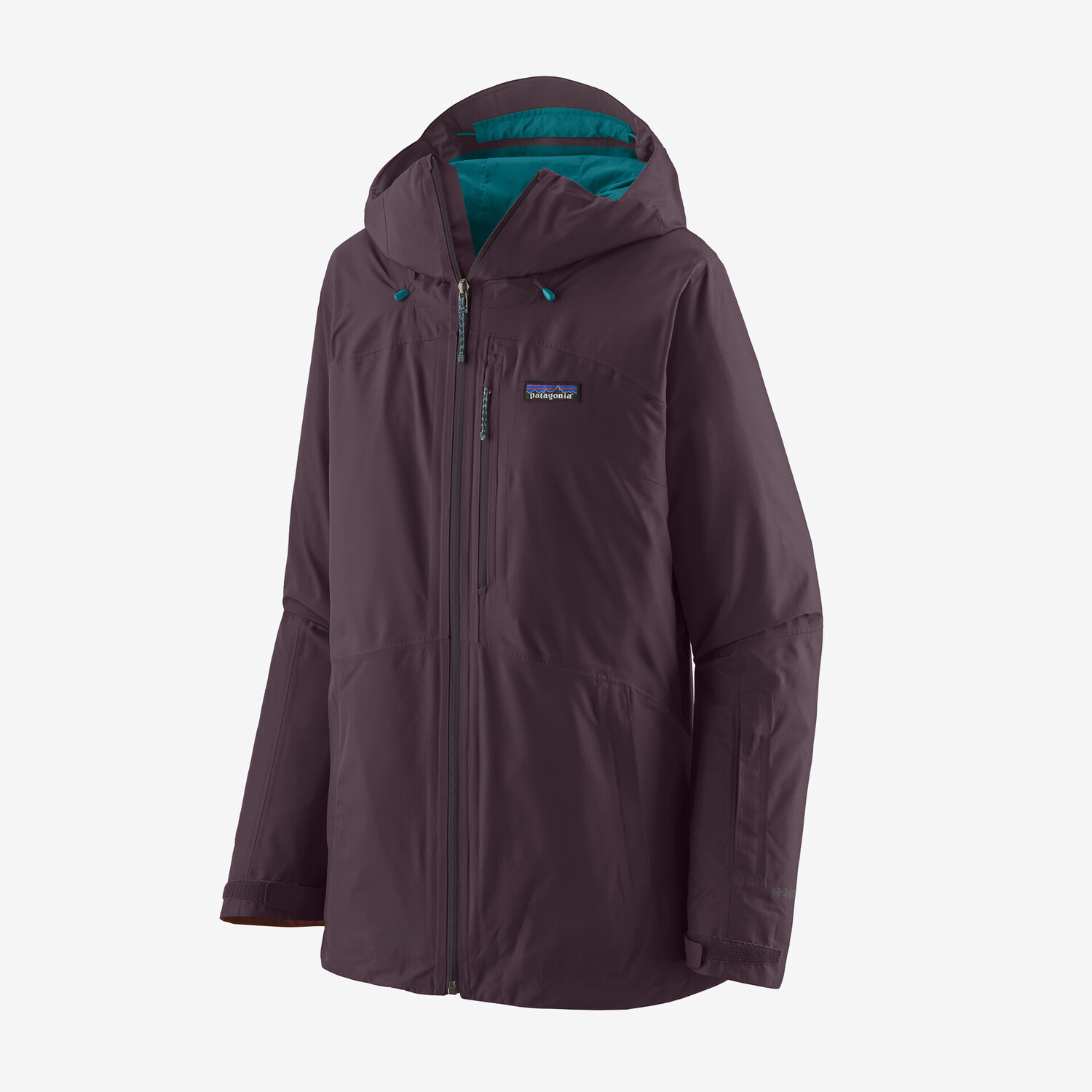 

Женская куртка Powder Town Patagonia, цвет Obsidian Plum