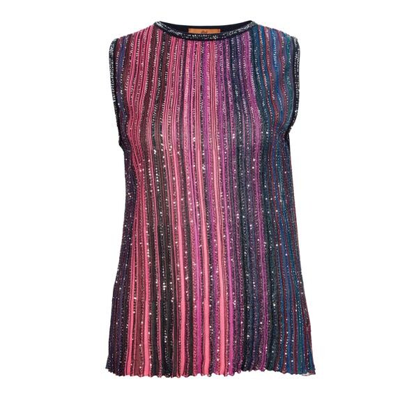 

Футболка top sm91nblk Missoni, мультиколор