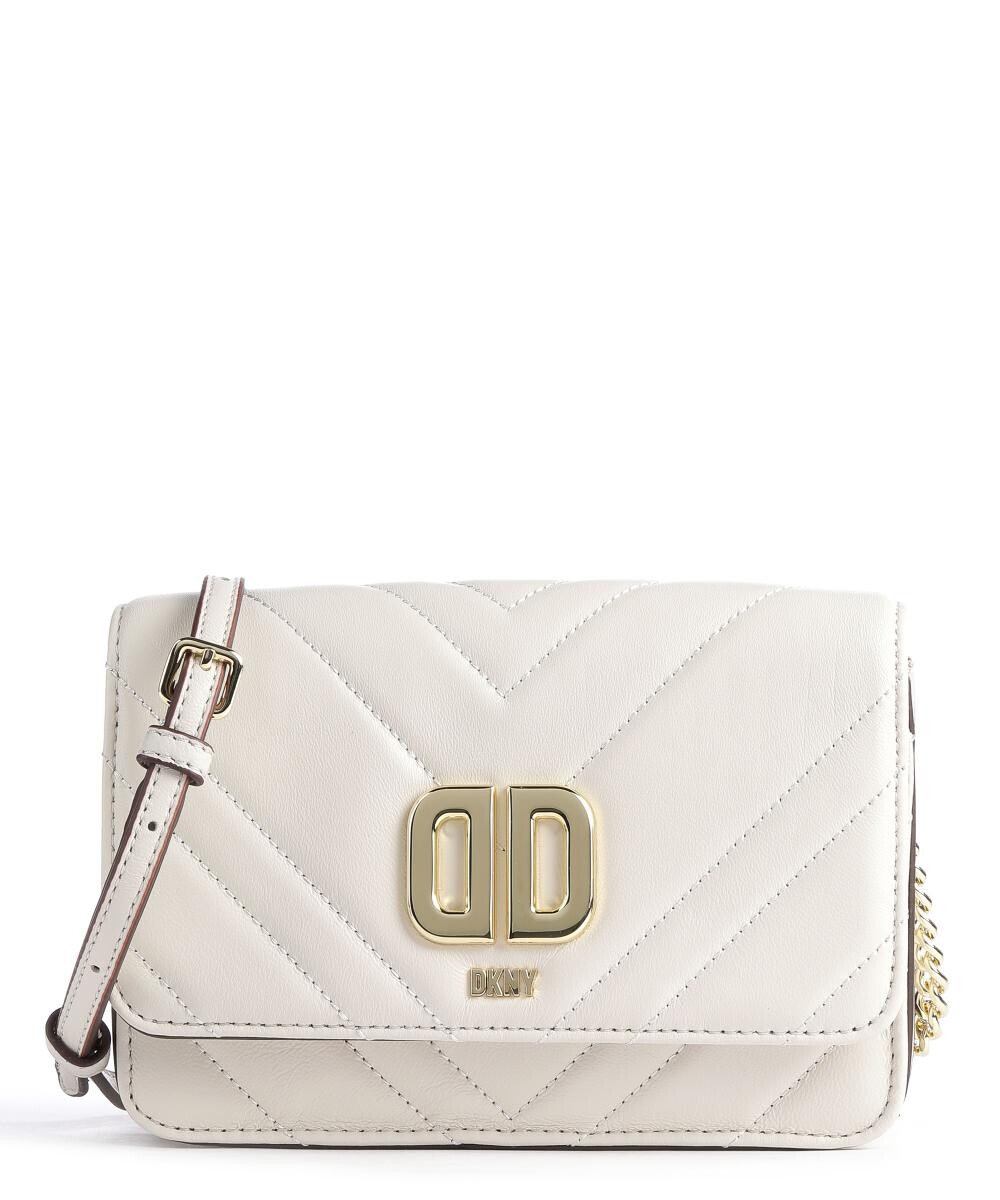 

Сумка через плечо Delphine из кожи ягненка Dkny, белый