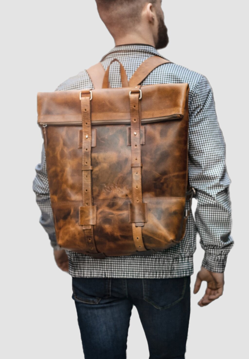 

Рюкзак VINTAGE ROLLTOP BACKPACK CHAZ XXL SID & VAIN, цвет braun