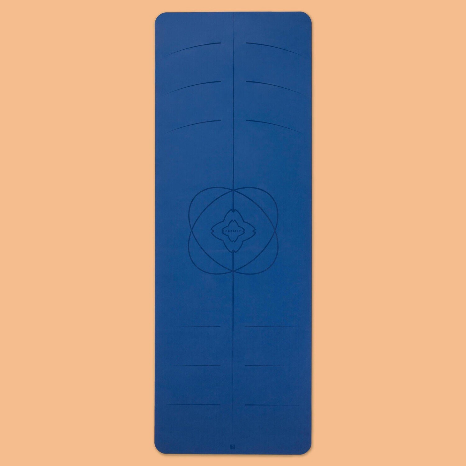 

Коврик для йоги Decathlon Grip+ 5 мм V2 185 x 65 см x 5 мм Kimjaly, синий