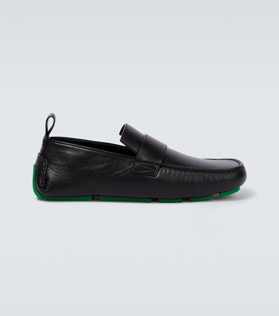 

Кожаные лоферы Bottega Veneta, черный