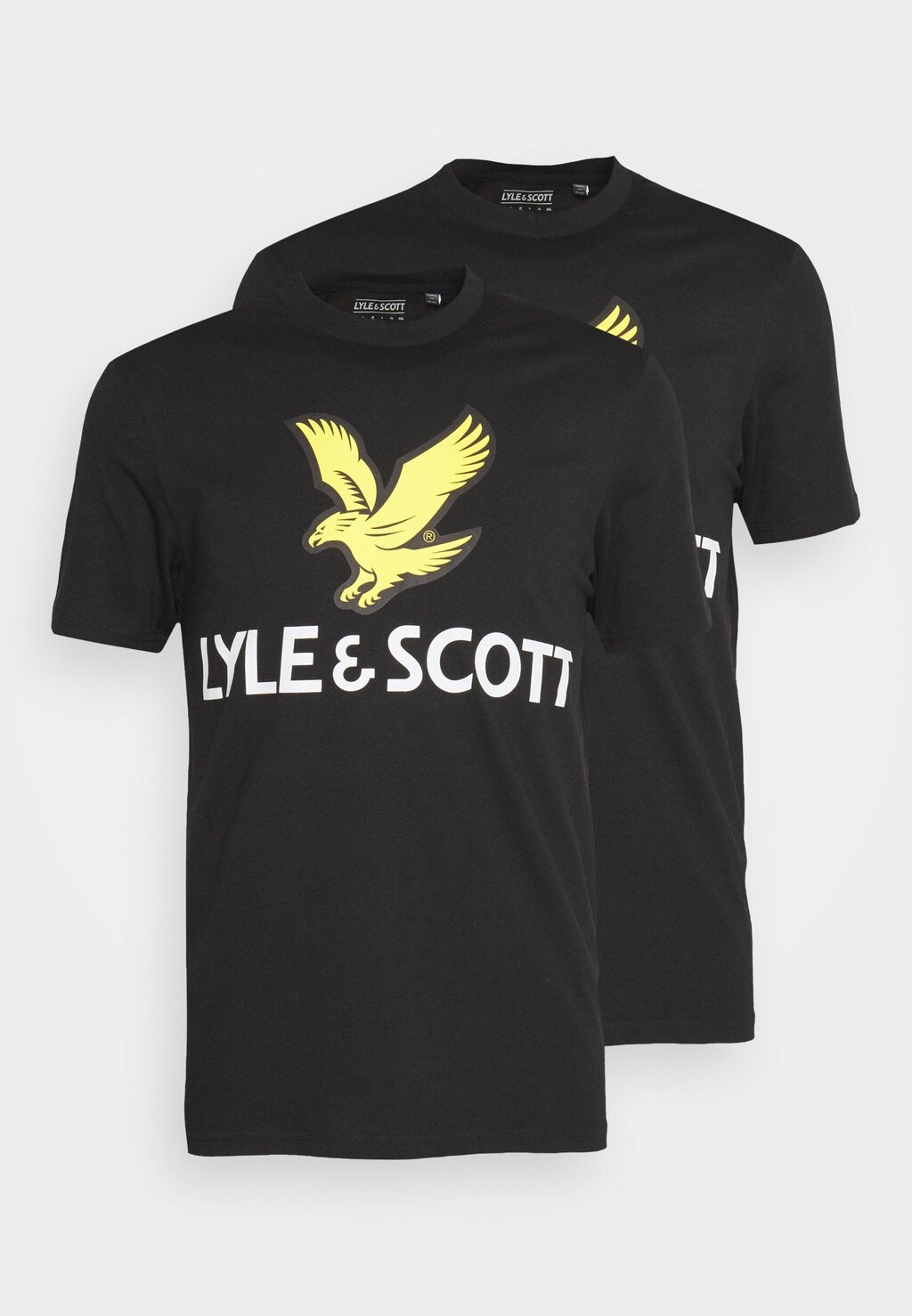 

Футболка с принтом Lyle & Scott, черный
